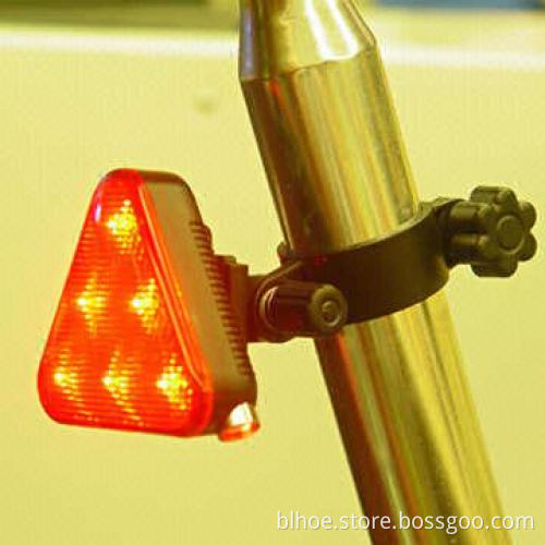 Red LED laser bicycle rear lights
